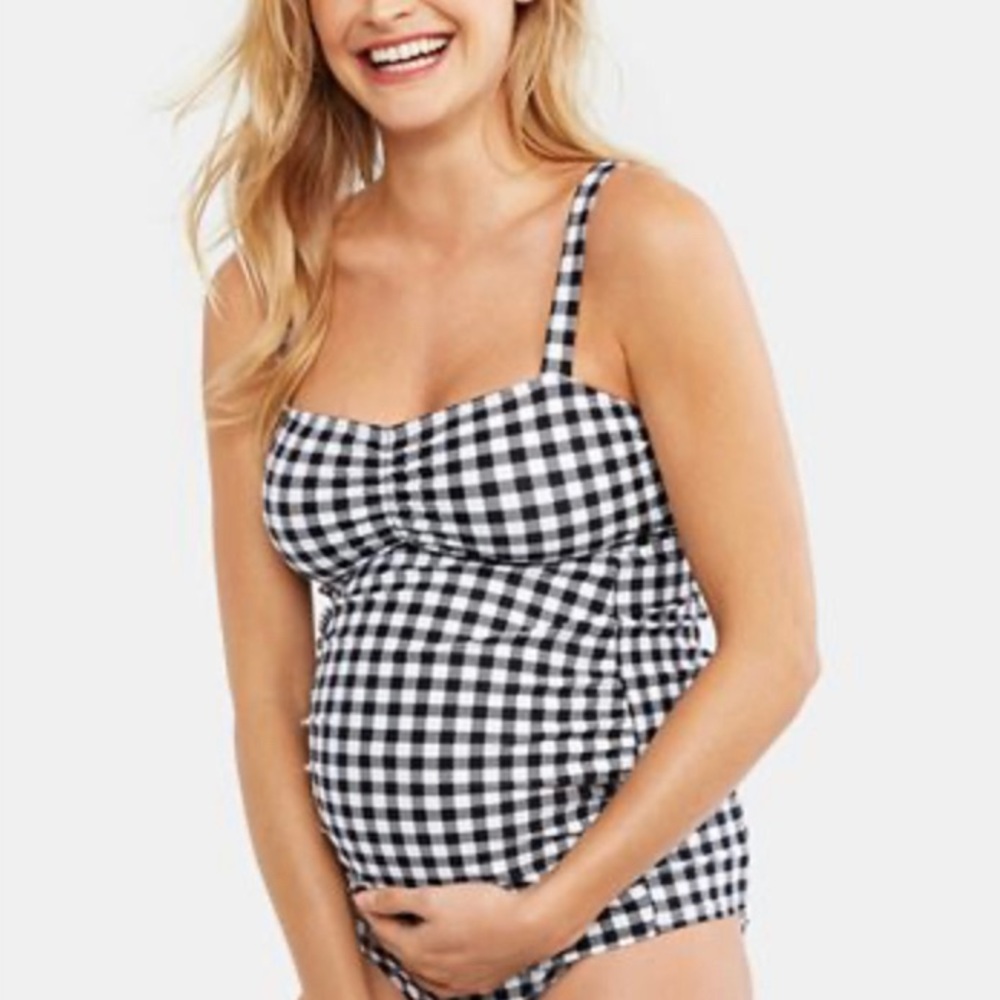 Motherhood Maternity Tankini Swimsuit